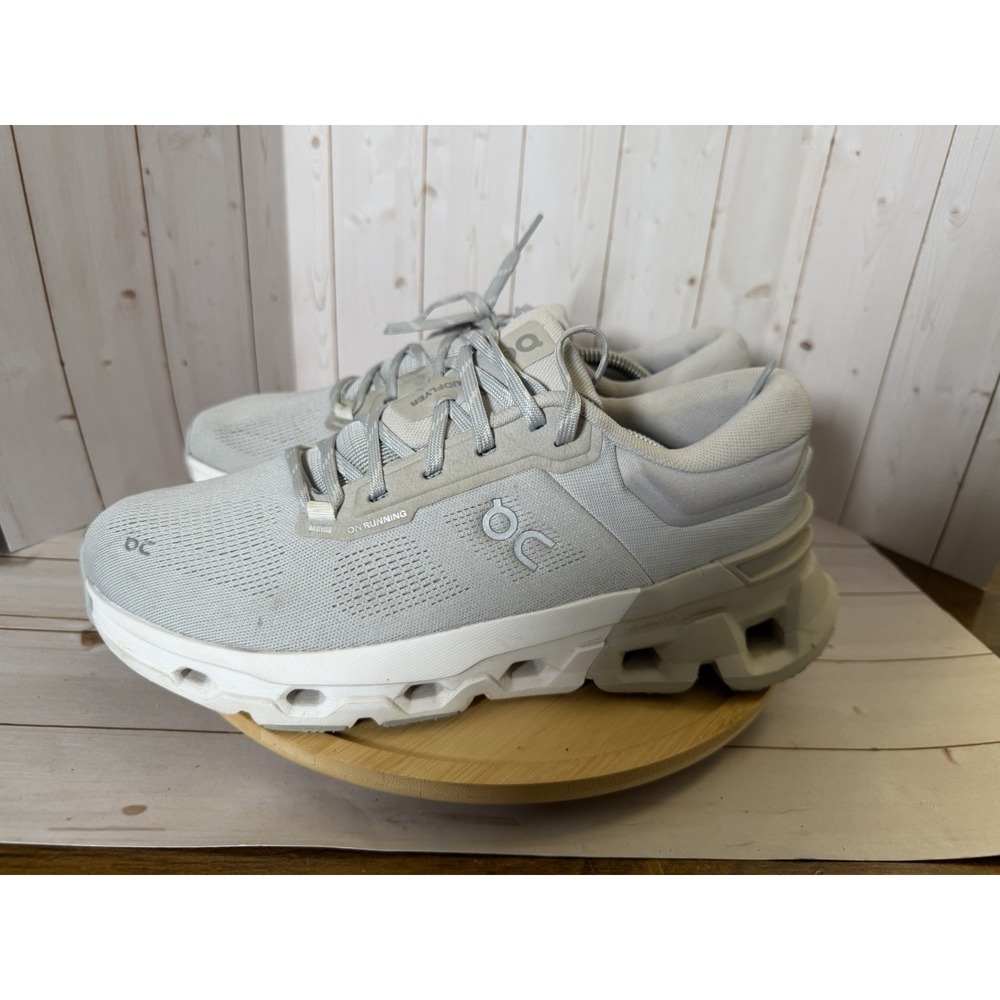 On Cloudflyer 5 Men's 10 Glacier Wolf Gray Running Shoes CloudTec 3ME30012774 OC